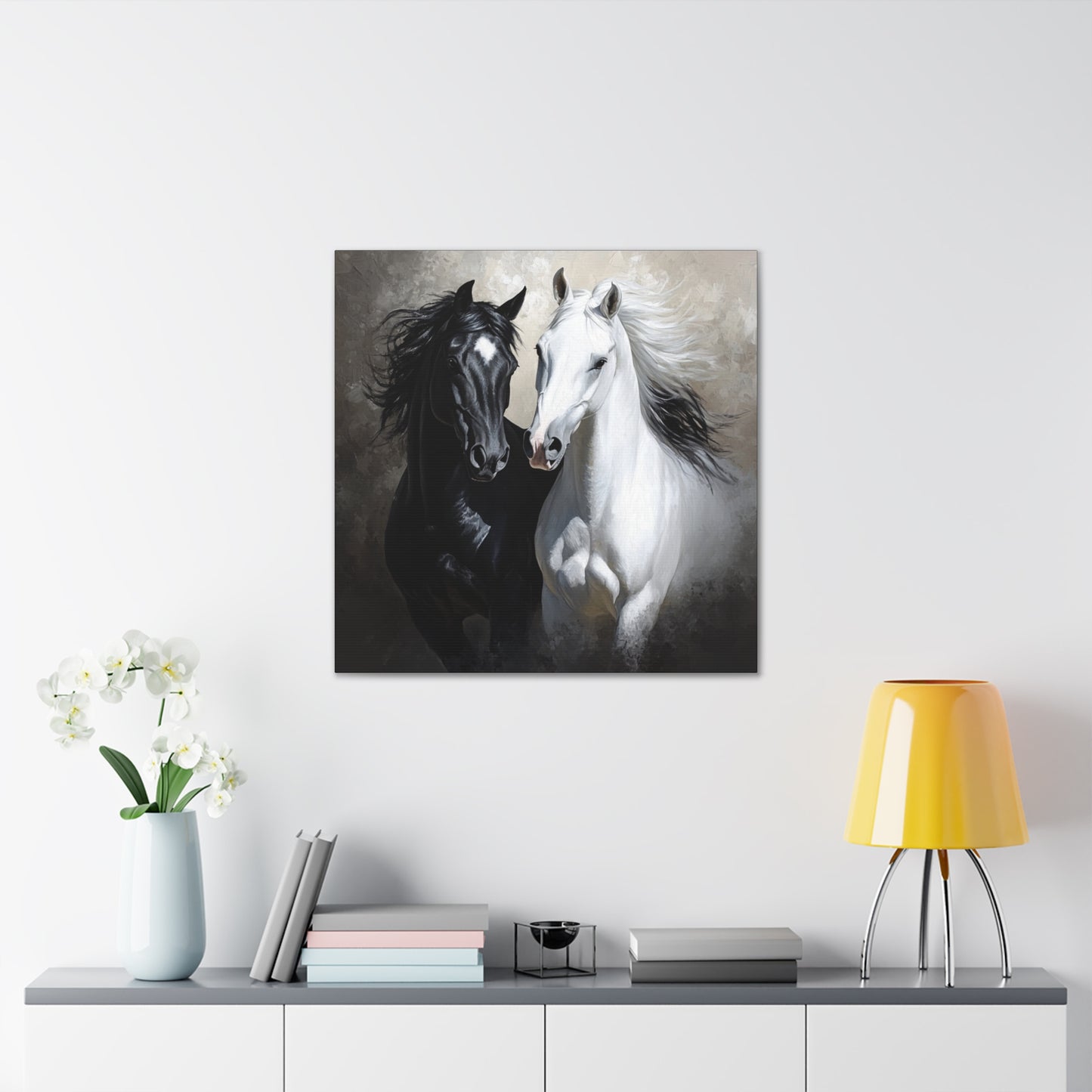 Stunning 2 Horses - Canvas Gallery Wraps