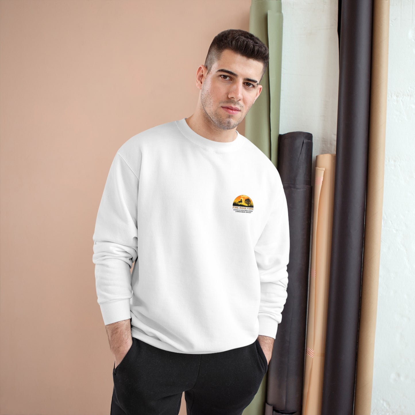 Champion Sweatshirt with Custom Logo