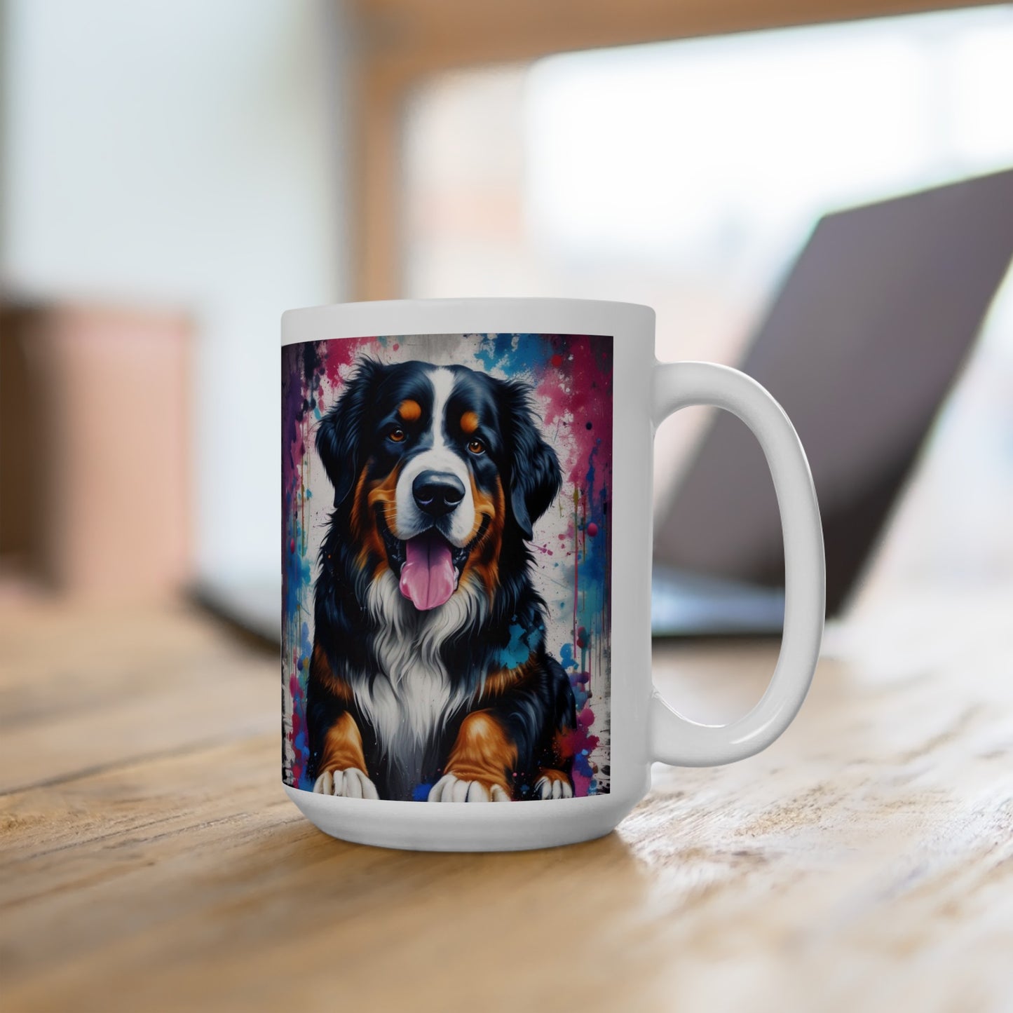 Bernese mt. dog Mug