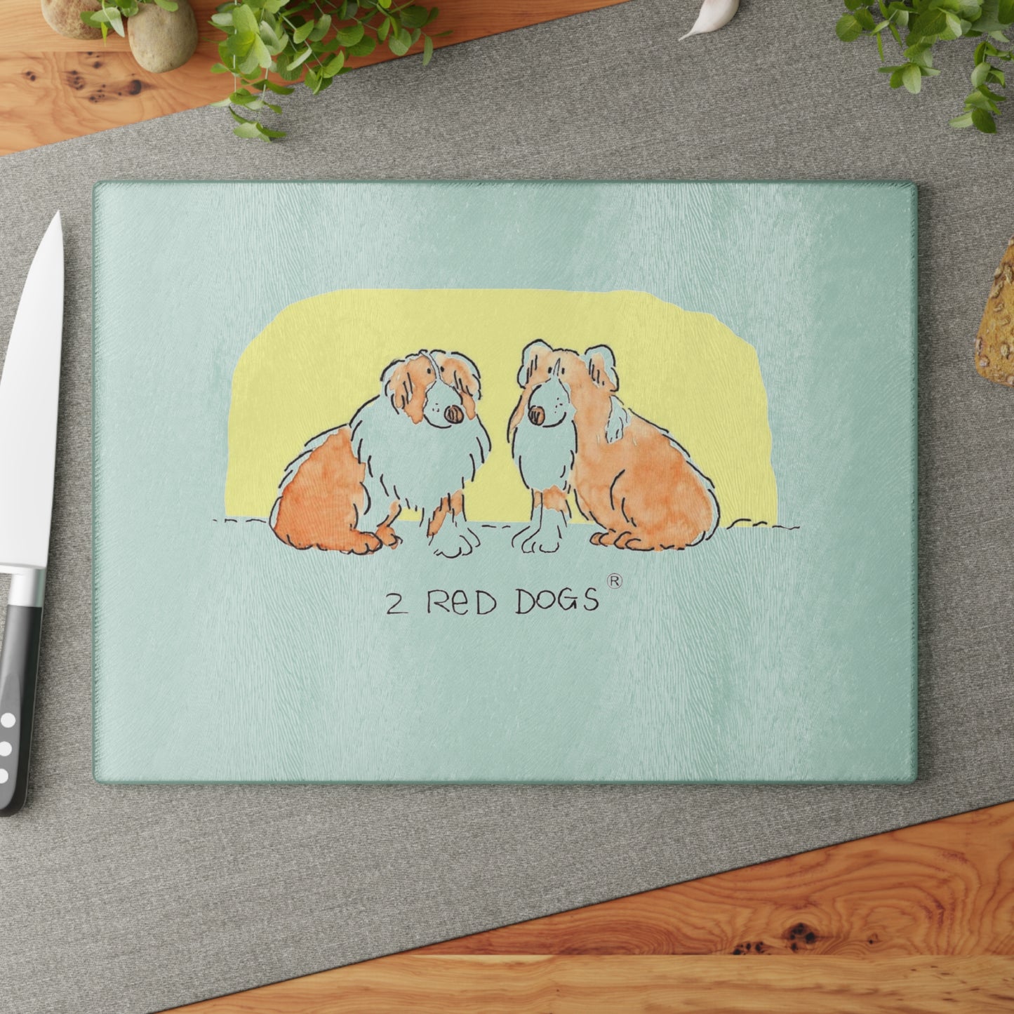 Personalized Glass Cutting Board – Custom Artwork, Photo, or Recipe | Unique Gift for Weddings, Holidays, & Housewarming