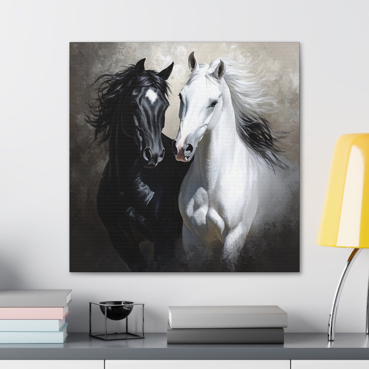 Stunning 2 Horses - Canvas Gallery Wraps