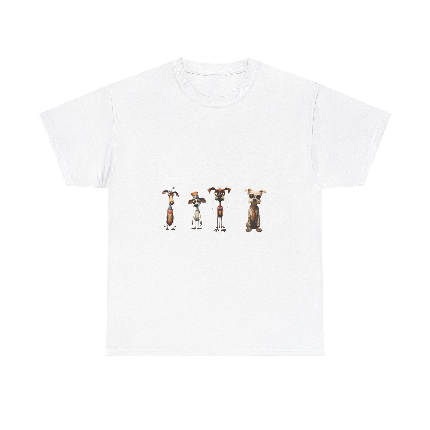 Funny T-Shirt for Dog Lovers - God is Great, Dogs are Good and People are Crazy - Conversation Starter Shirt