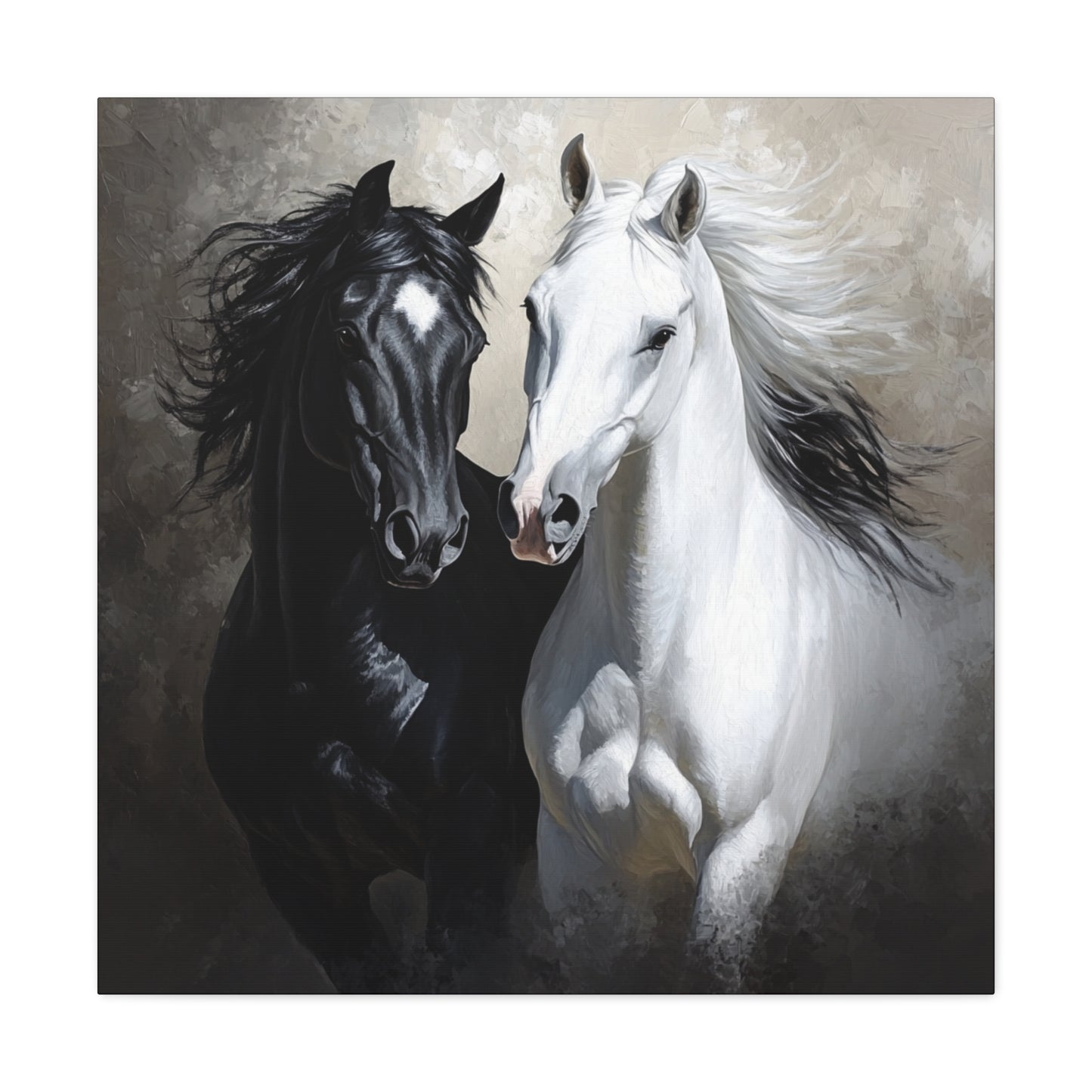 Stunning 2 Horses - Canvas Gallery Wraps