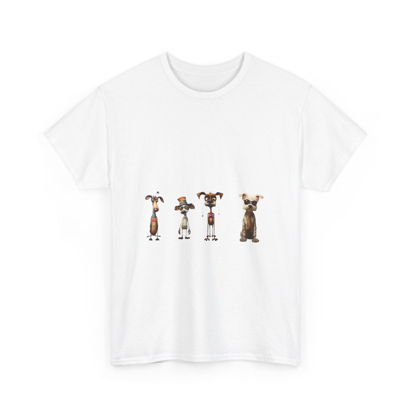 Funny T-Shirt for Dog Lovers - God is Great, Dogs are Good and People are Crazy - Conversation Starter Shirt