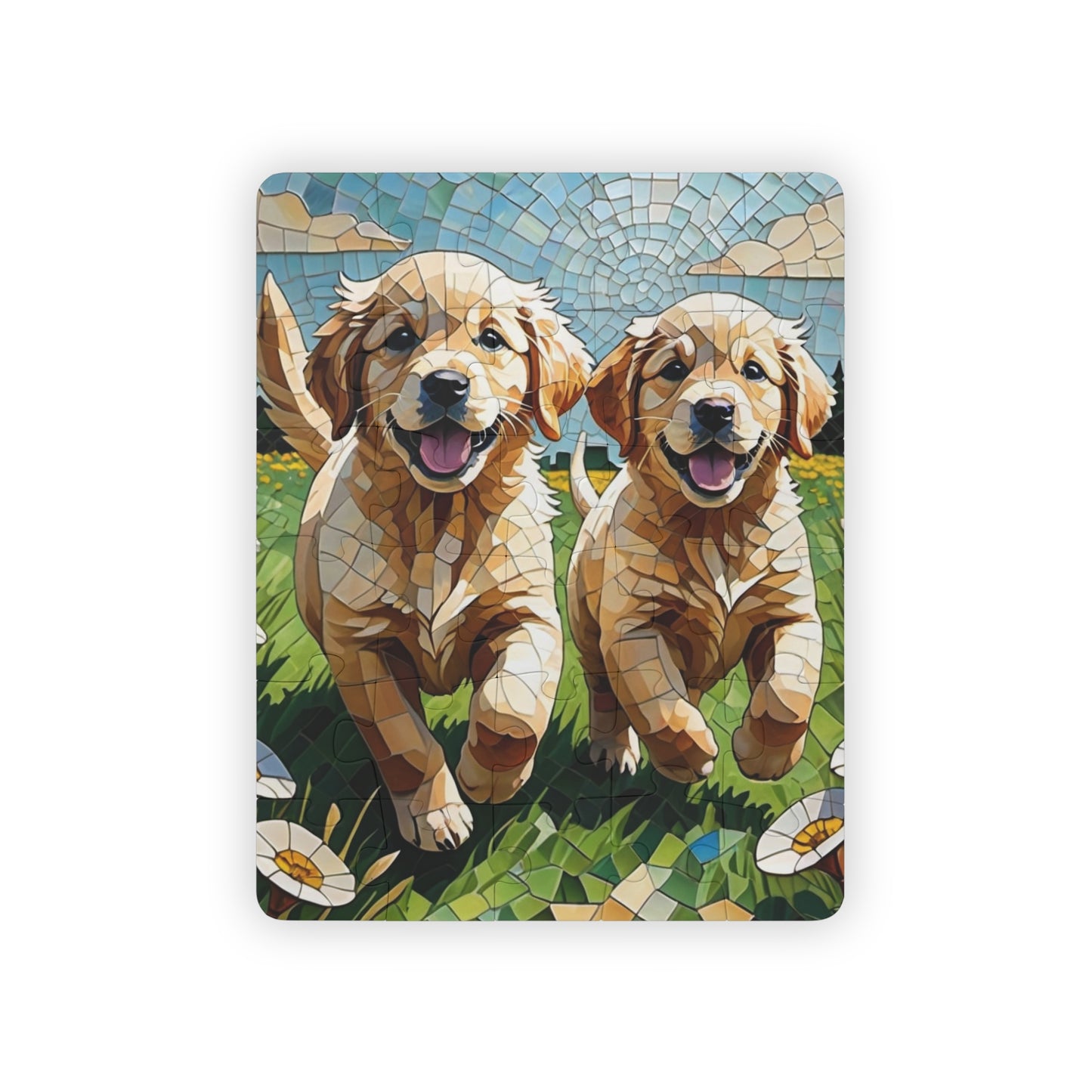 Kids' Puzzle, 30-Piece, Puppies, Toddler Friendly for All Kids