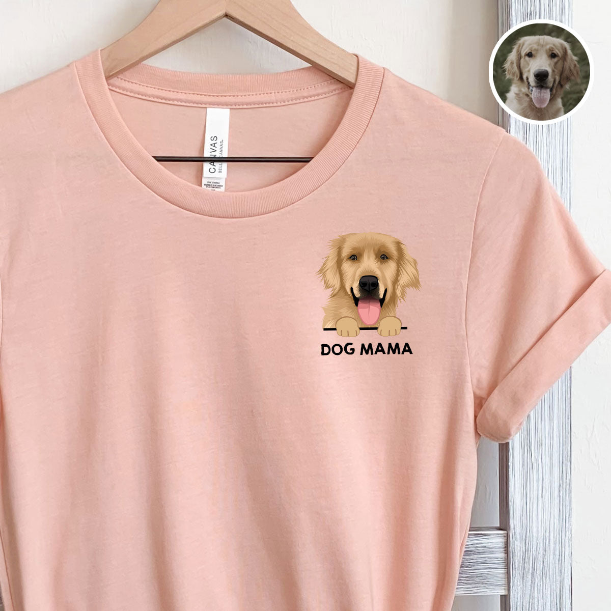 Custom DOG MAMA Dog DAD Personalized T-shirt