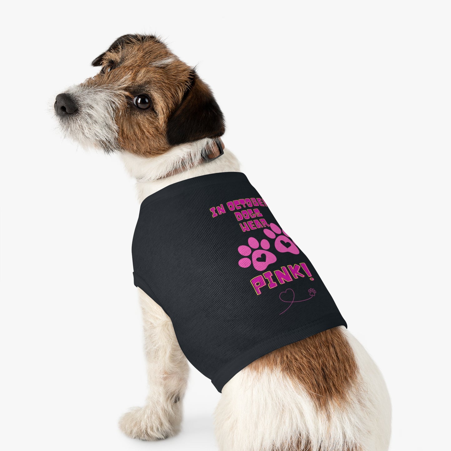 Pet Tank Top - October We Wear Pink