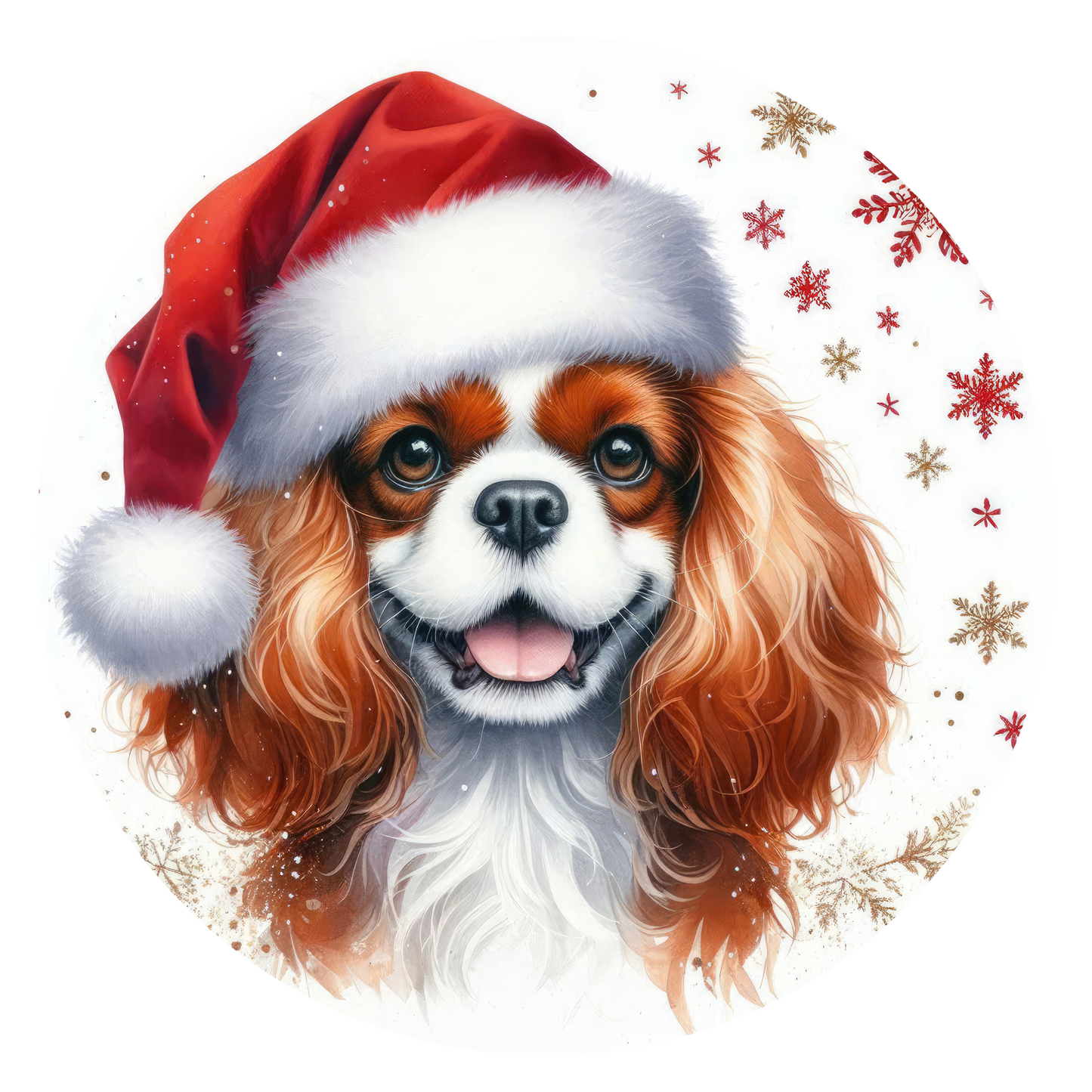 Santa Dog Christmas Ornament | Choose from 200+ Breeds | Personalized Holiday Gift for Dog Lovers
