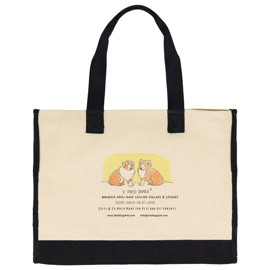 Custom Logo or Artwork on a Premium Cotton Tote Bag