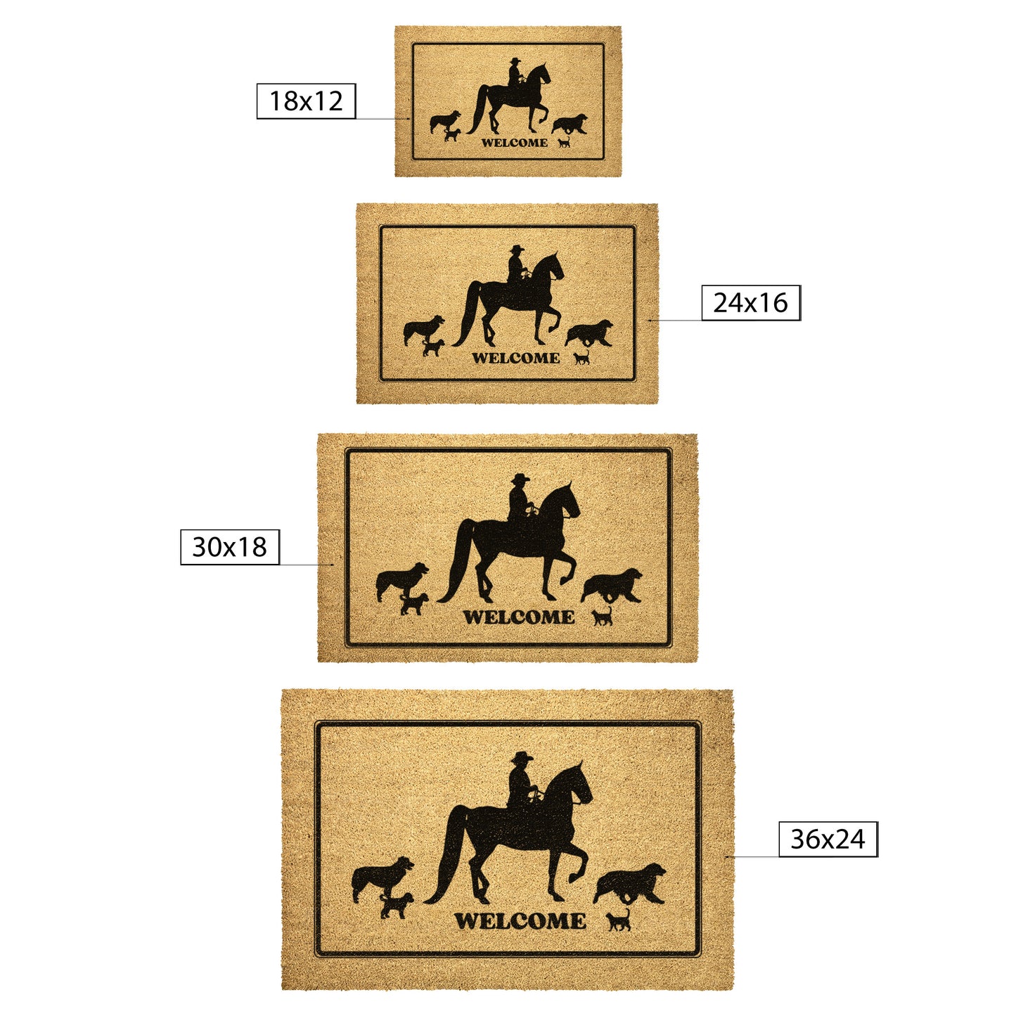 Custom Outdoor Mat - Great for Home, Business, Barn