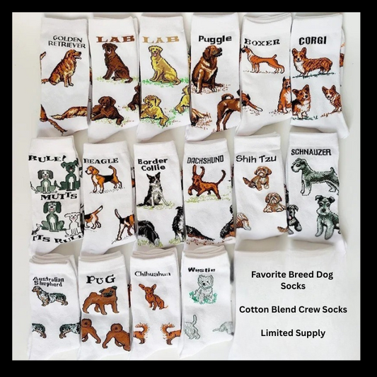 Favorite Dog Breed Socks
