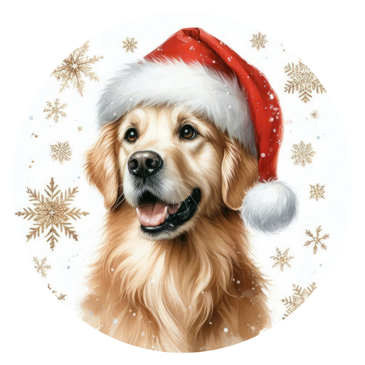 Santa Dog Christmas Ornament | Choose from 200+ Breeds | Personalized Holiday Gift for Dog Lovers