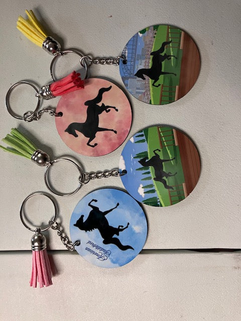 Custom Keychains – Add Your Art or Photo – Double-Sided Printing – Personalized Charm for Backpack or Bottle