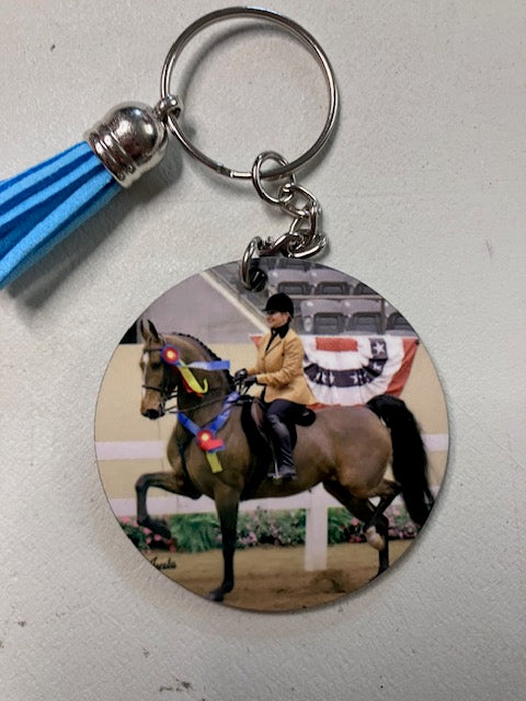 Custom Keychains – Add Your Art or Photo – Double-Sided Printing – Personalized Charm for Backpack or Bottle