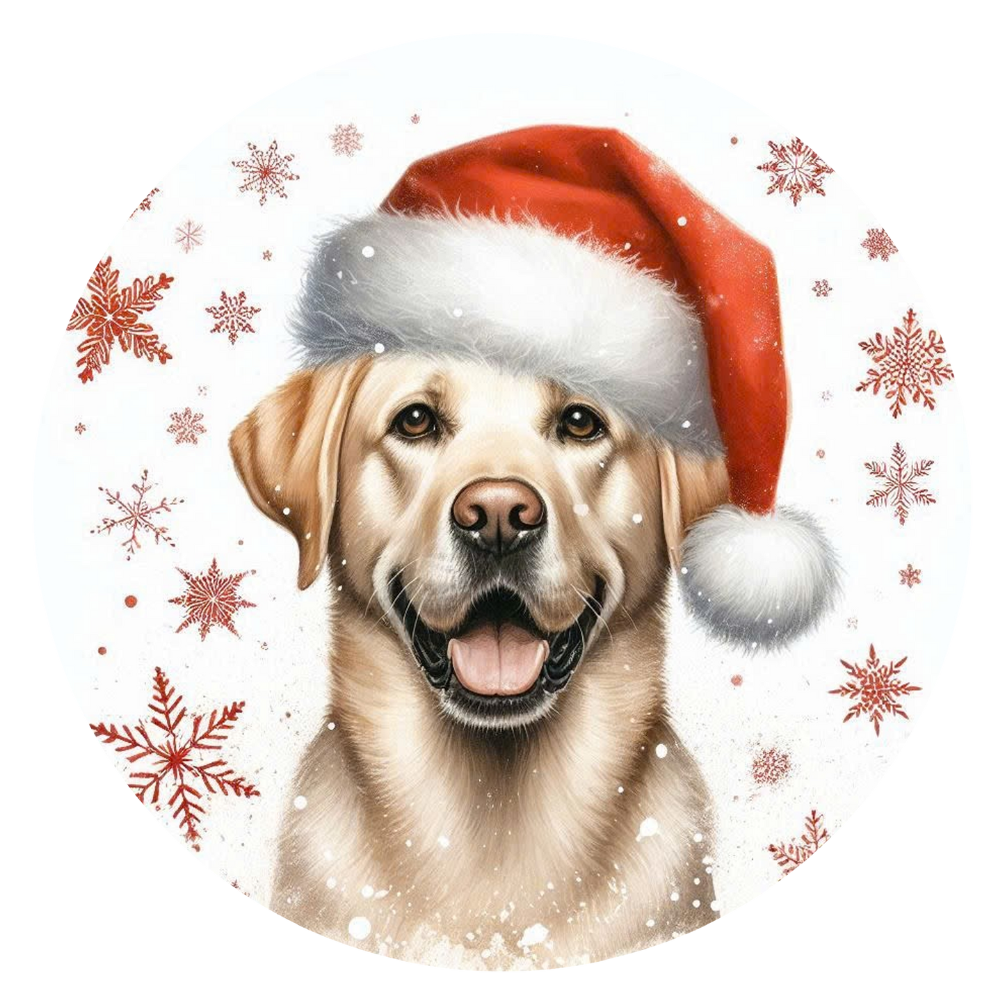 Santa Dog Christmas Ornament | Choose from 200+ Breeds | Personalized Holiday Gift for Dog Lovers
