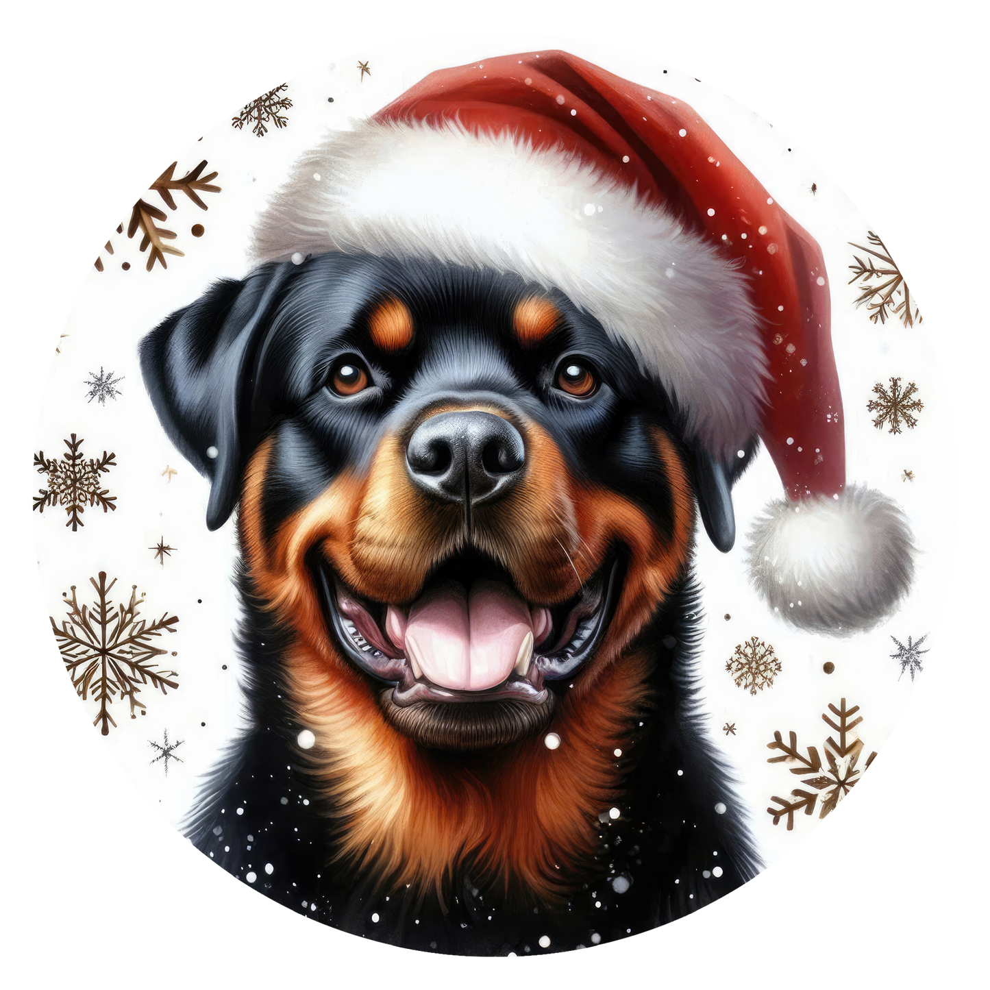 Santa Dog Christmas Ornament | Choose from 200+ Breeds | Personalized Holiday Gift for Dog Lovers