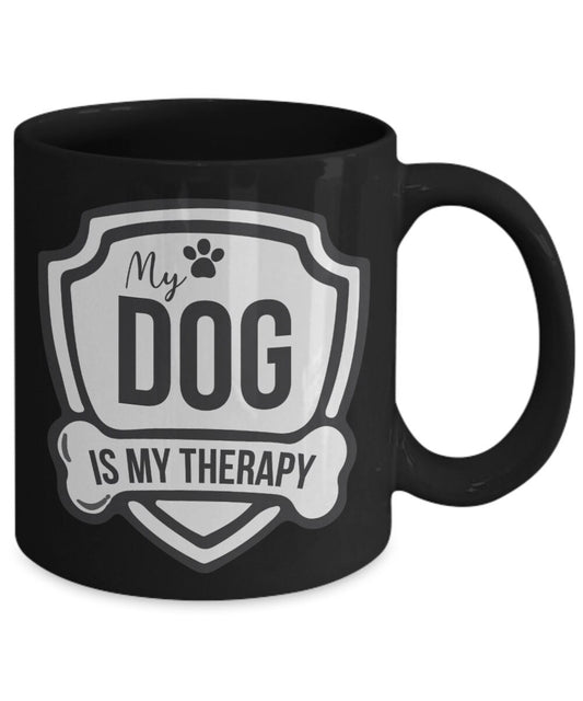 My Dog Is My Therapy Mug