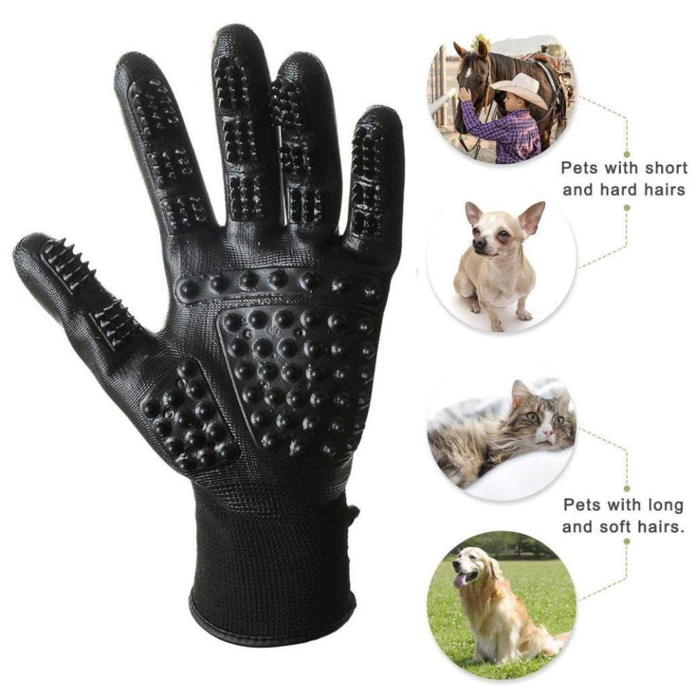 Pet Hair Grooming Gloves