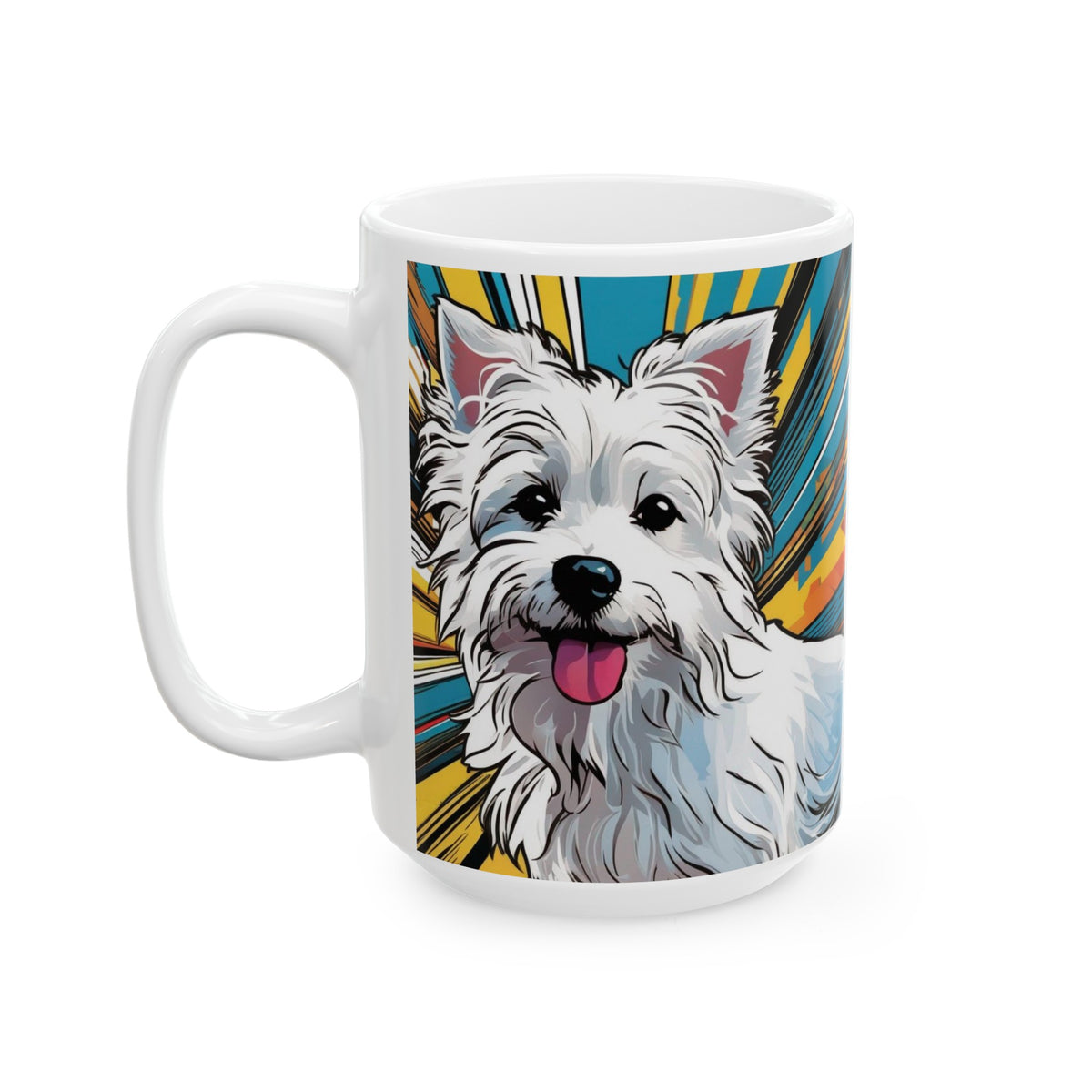 Westie 2 Ceramic Mug, (11oz, 15oz)