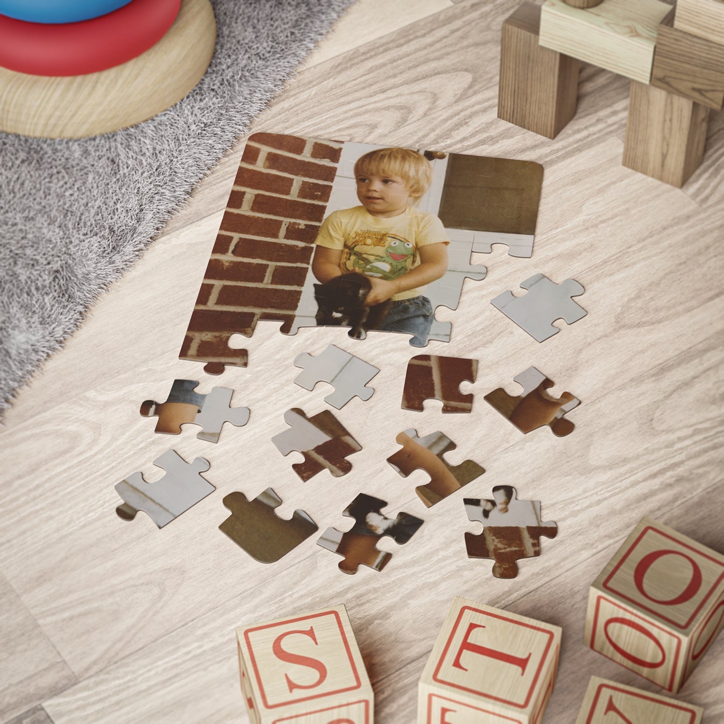 Custom Photo Kids' Puzzle, 30-Piece - Made in the USA