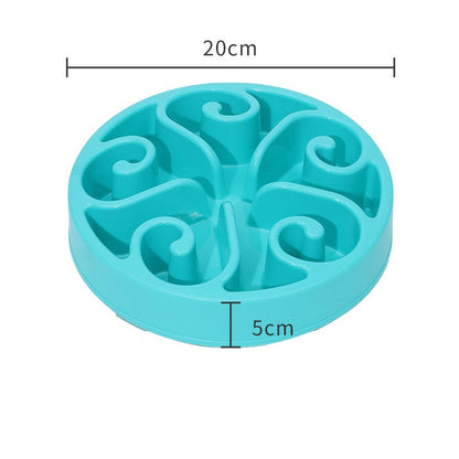 Pet Choking Prevention Dog Food Bowl
