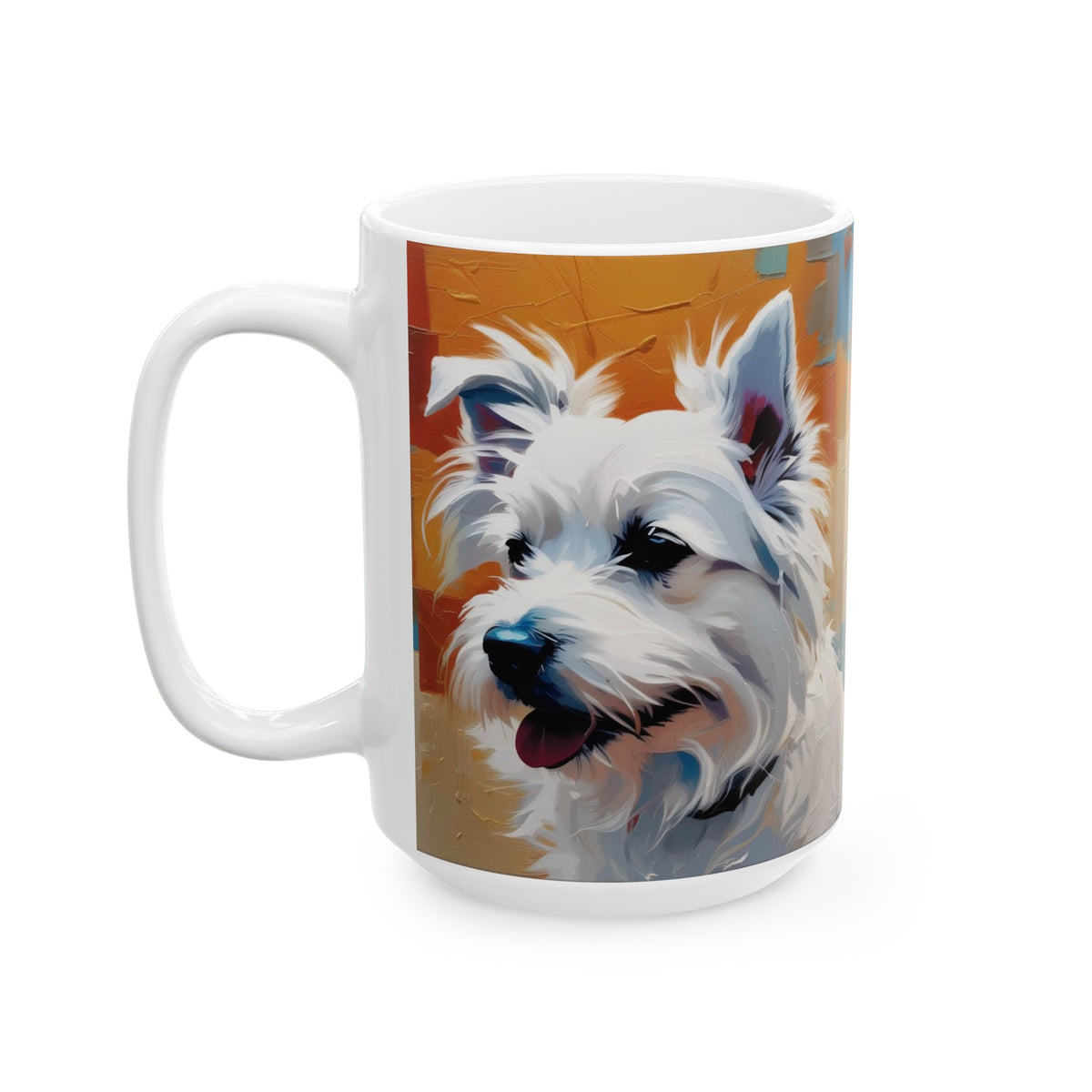 Westie Ceramic Mug, (11oz, 15oz)