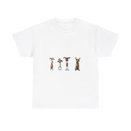 Funny T-Shirt for Dog Lovers - God is Great, Dogs are Good and People are Crazy - Conversation Starter Shirt