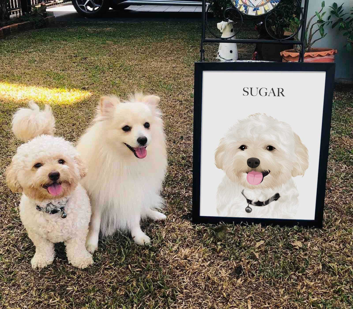 Custom Pet Portraits - A Perfect Gift for Your Favorite Pet Lover for ANY Occasion