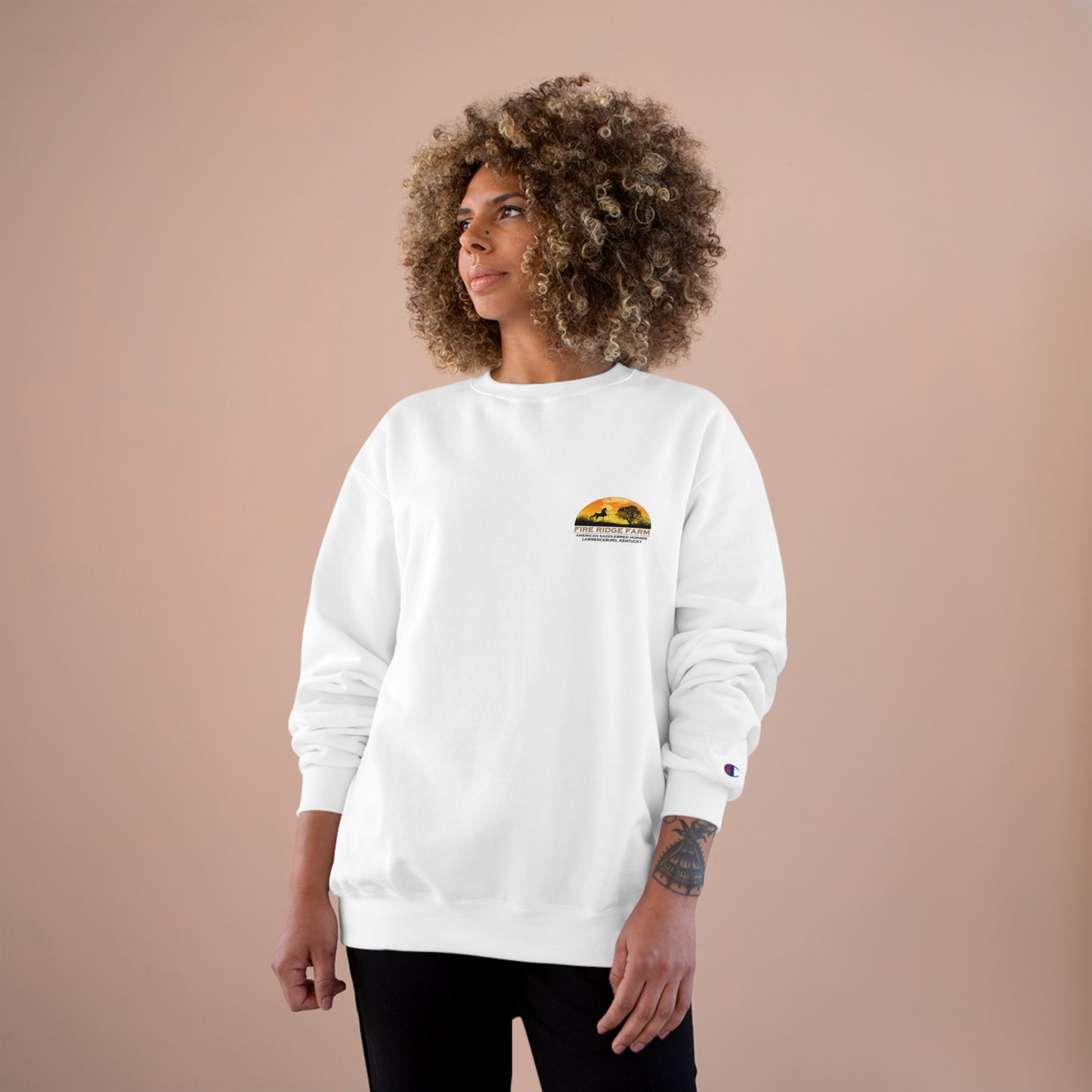 Champion Sweatshirt with Custom Logo
