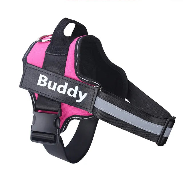 PERSONALIZED Reflective Breathable Pet Harness Vest