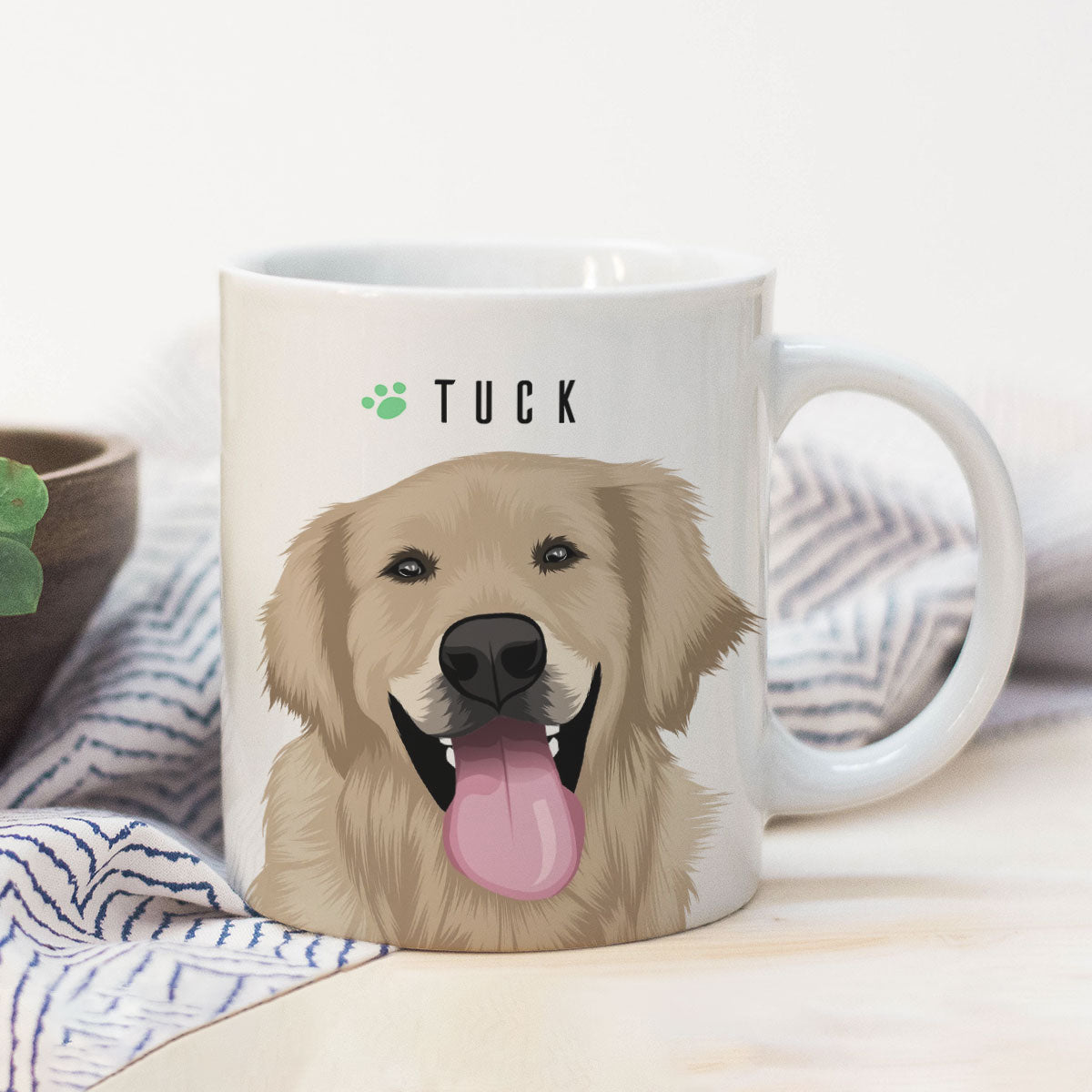 Personalized and Custom Pet Portrait Mug