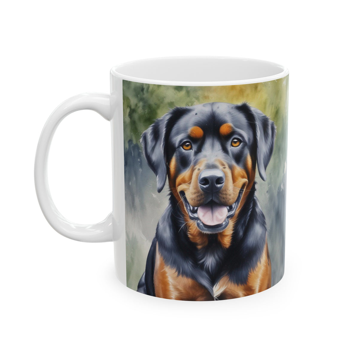 Rottweiler Ceramic Mug, (11oz, 15oz)