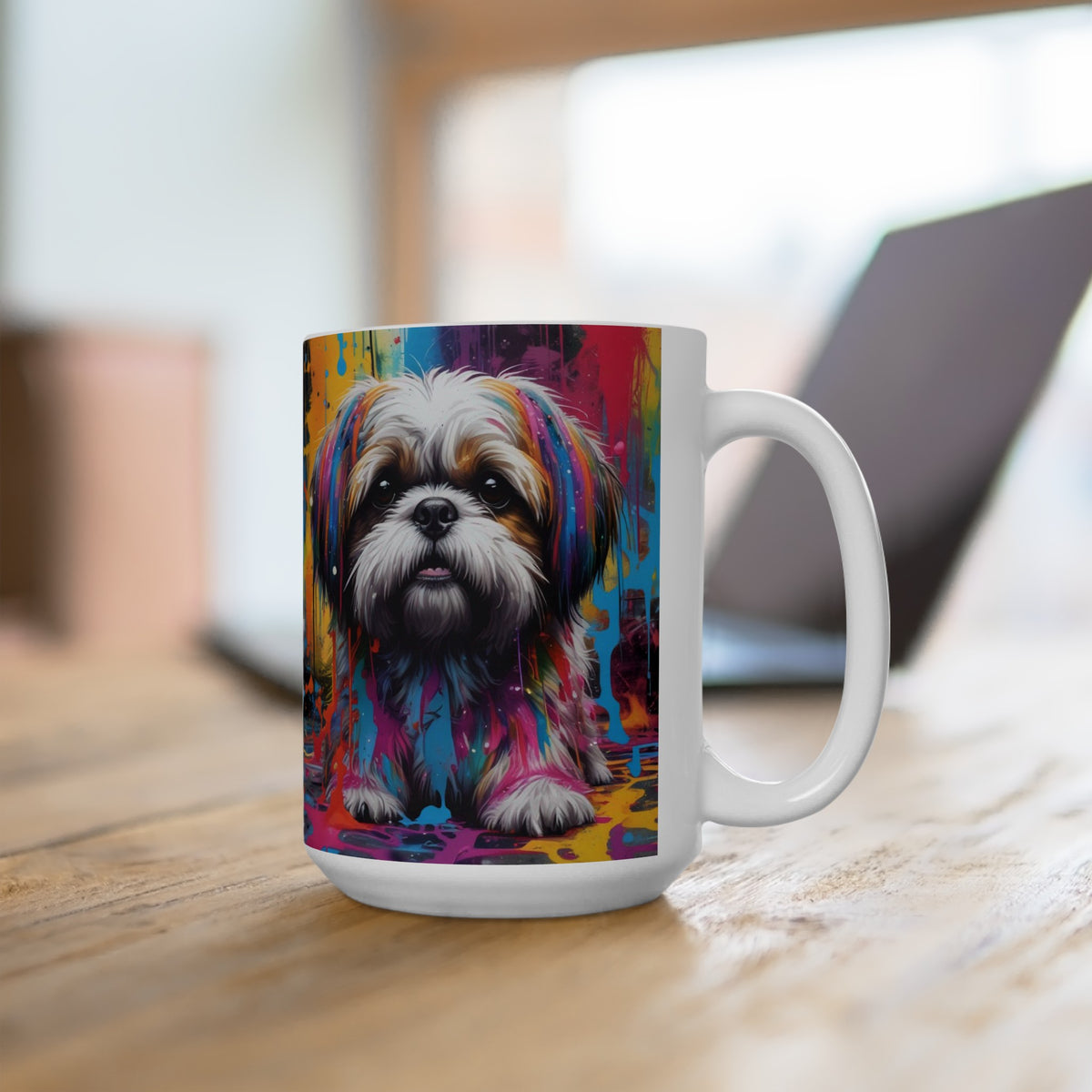 Shih Tzu Ceramic Mug, (11oz, 15oz)