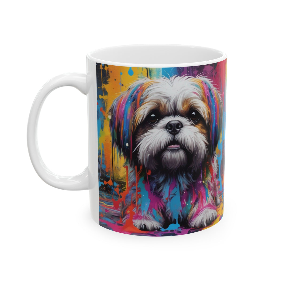 Shih Tzu Ceramic Mug, (11oz, 15oz)