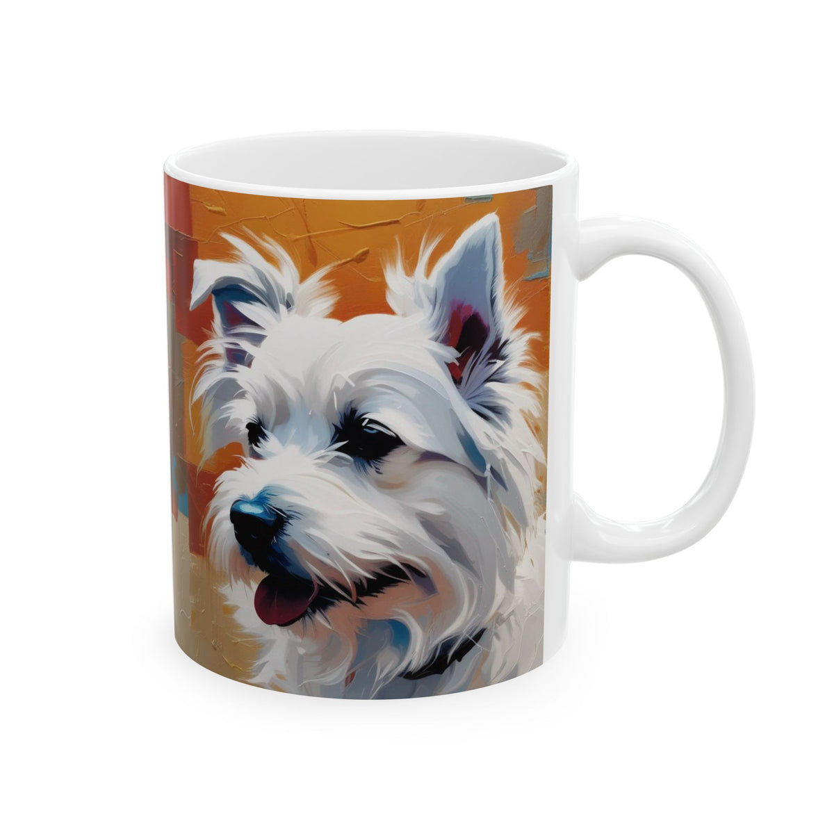 Westie Ceramic Mug, (11oz, 15oz)