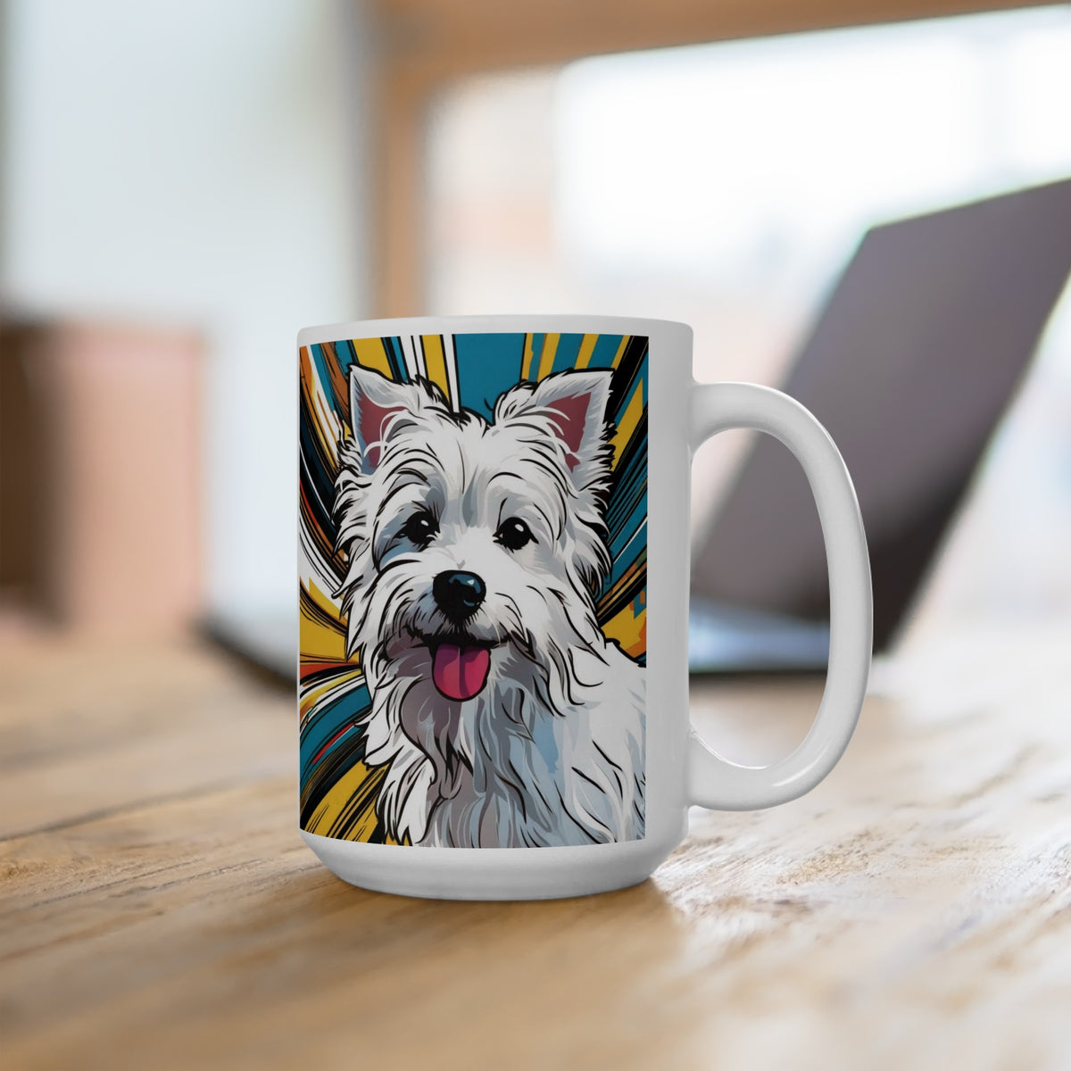 Westie 2 Ceramic Mug, (11oz, 15oz)