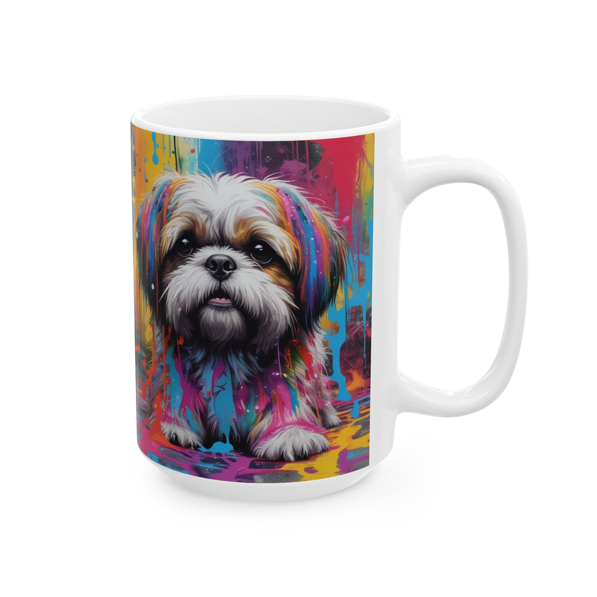 Shih Tzu Ceramic Mug, (11oz, 15oz)