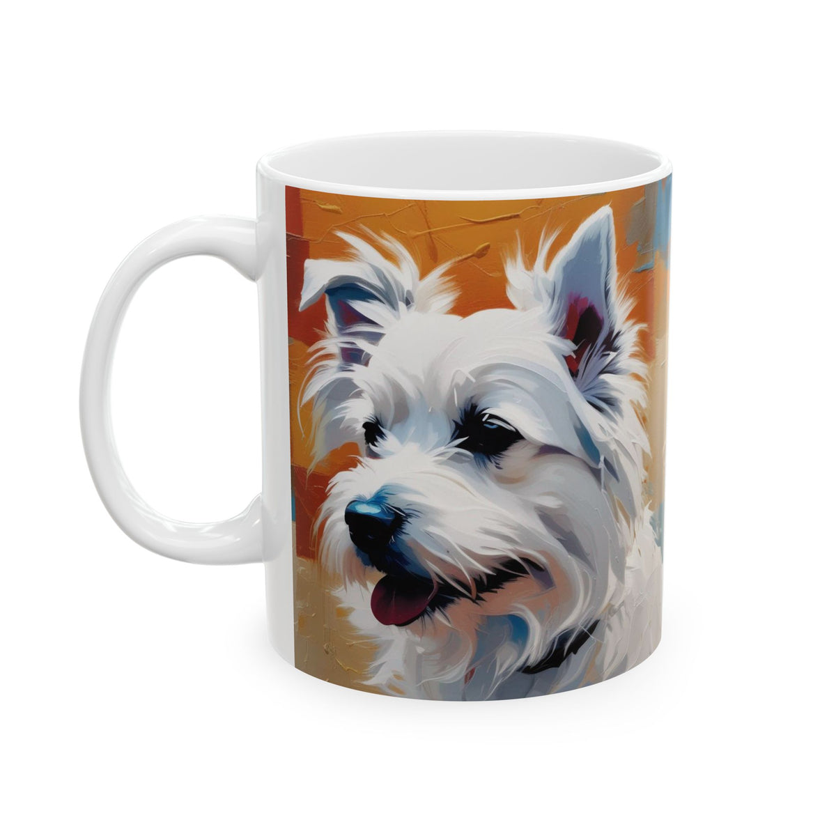 Westie Ceramic Mug, (11oz, 15oz)