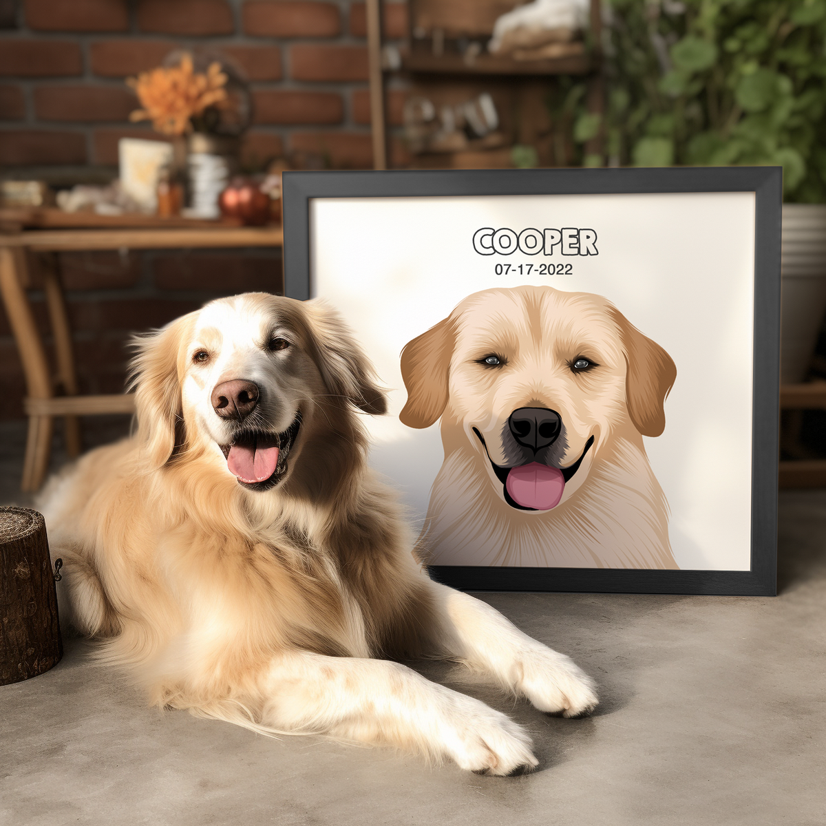 Custom Pet Portraits - A Perfect Gift for Your Favorite Pet Lover for ANY Occasion