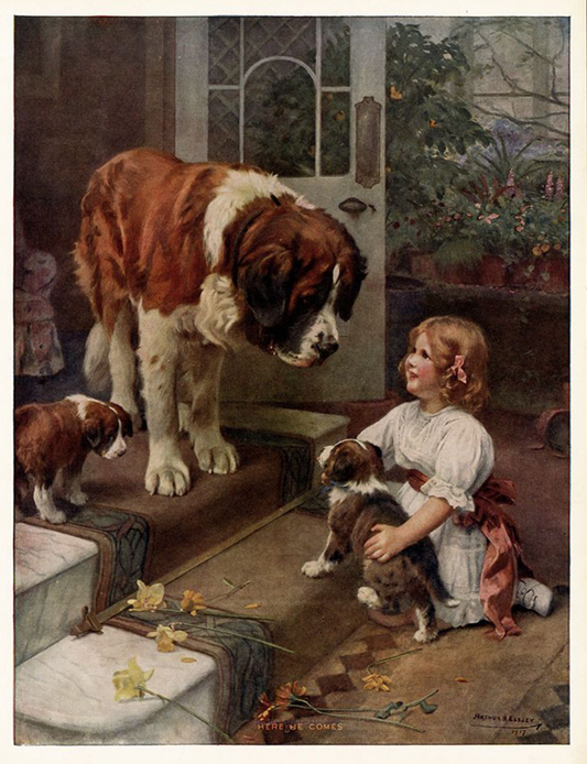 Never Mind by Arthur J. Elsley - Art Print