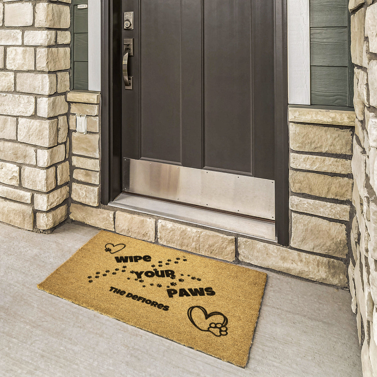 Custom Coir Door Mat - 4 Sizes - Home, Business, Farm