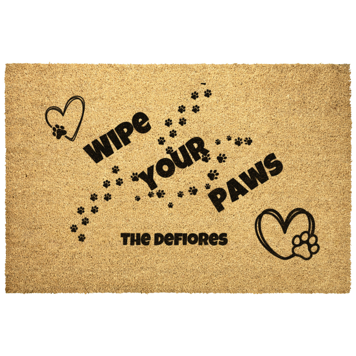 Custom Coir Door Mat - 4 Sizes - Home, Business, Farm