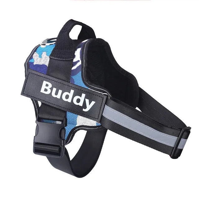 PERSONALIZED Reflective Breathable Pet Harness Vest