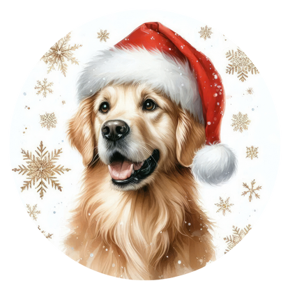 Santa Dog Christmas Ornament | Choose from 200+ Breeds | Personalized Holiday Gift for Dog Lovers