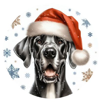 Santa Dog Christmas Ornament | Choose from 200+ Breeds | Personalized Holiday Gift for Dog Lovers