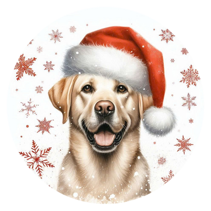 Santa Dog Christmas Ornament | Choose from 200+ Breeds | Personalized Holiday Gift for Dog Lovers