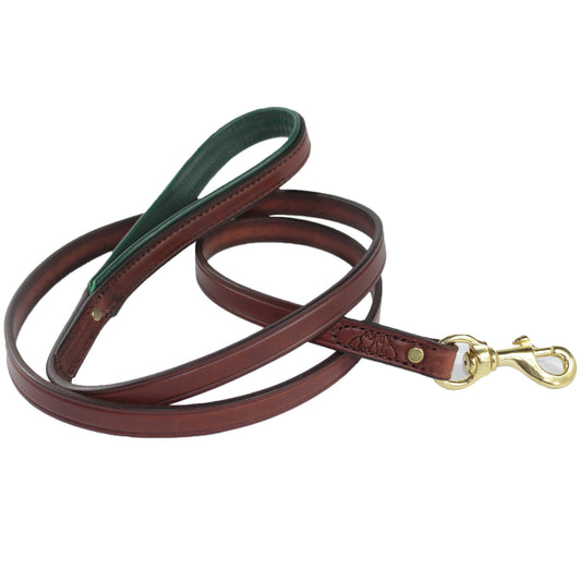 Bridle Leash | Leather Dog Lead |5 Foot or 6 Foot Lengths | Gift For Dog Person