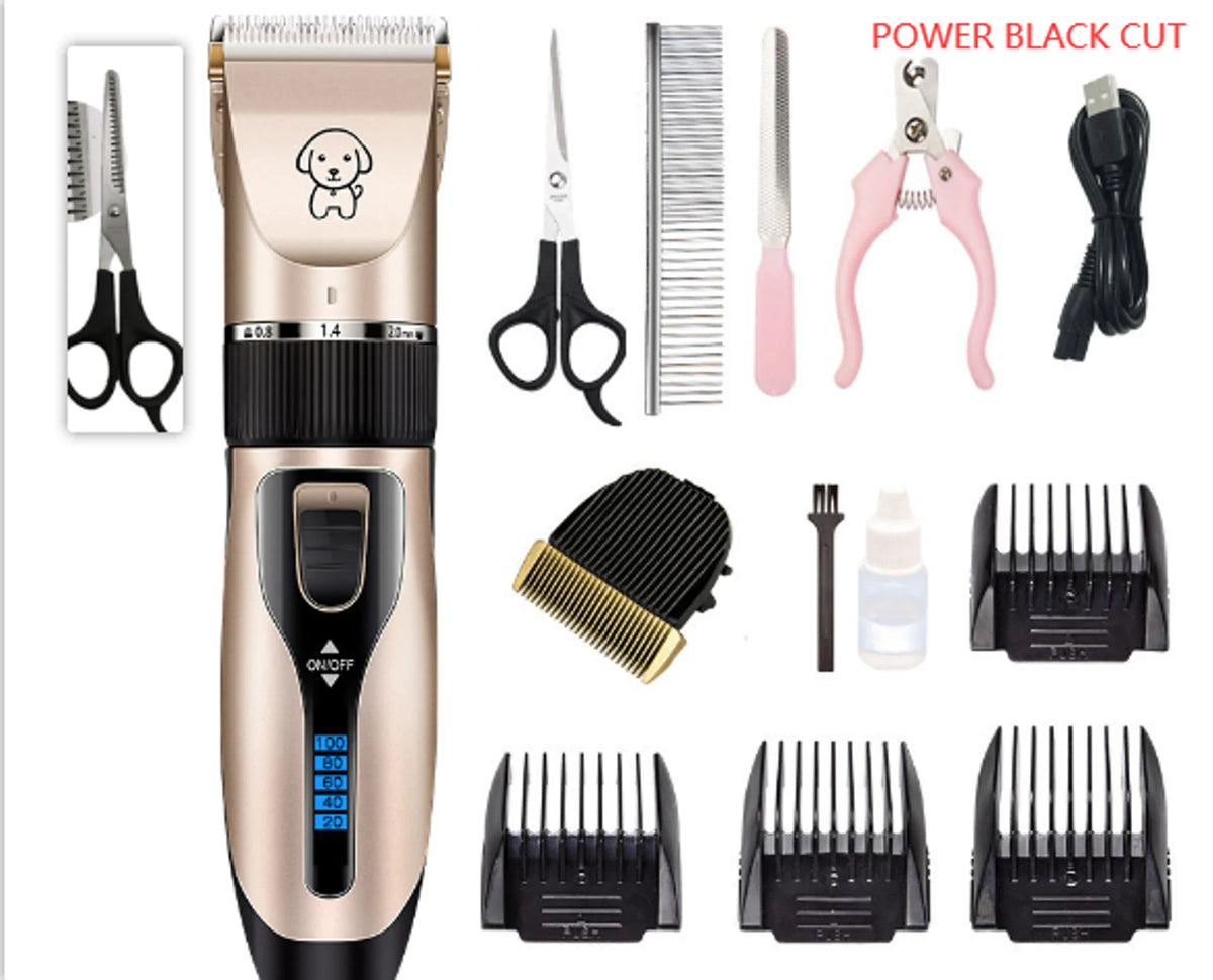 Dog Grooming - Hair Clippers Trimmer Set
