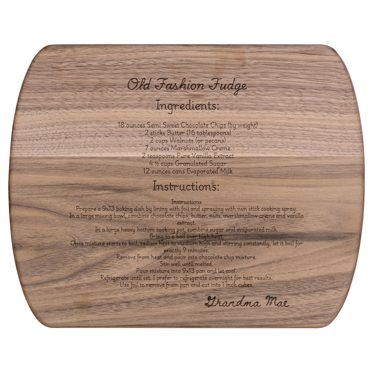 Personalized Hardwood Cutting Boards  -  Create a Unique Gift for Wedding, Housewarming, Christmas