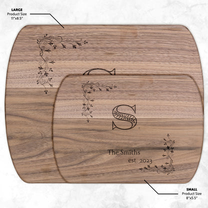 Personalized Hardwood Cutting Boards  -  Create a Unique Gift for Wedding, Housewarming, Christmas